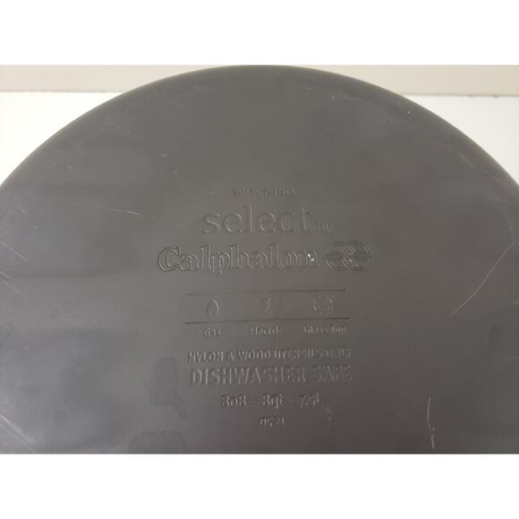 Calphalon Select 8qt Hard Anodized Nonstick Pan Pot Steamer Pasta Cooker Lit - Picture 10 of 10